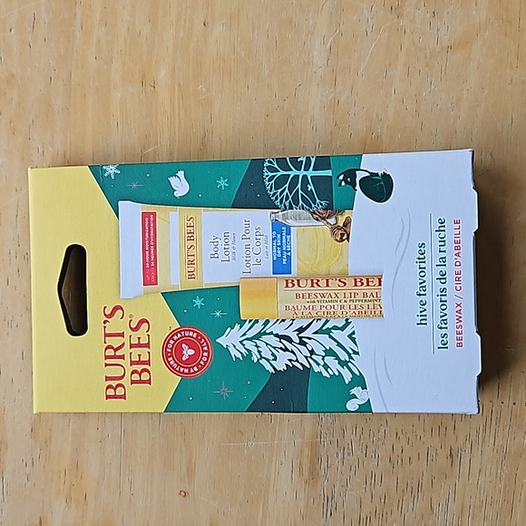 BURT BEES LOTION AND LIPBALM SET - Picture 9 of 9